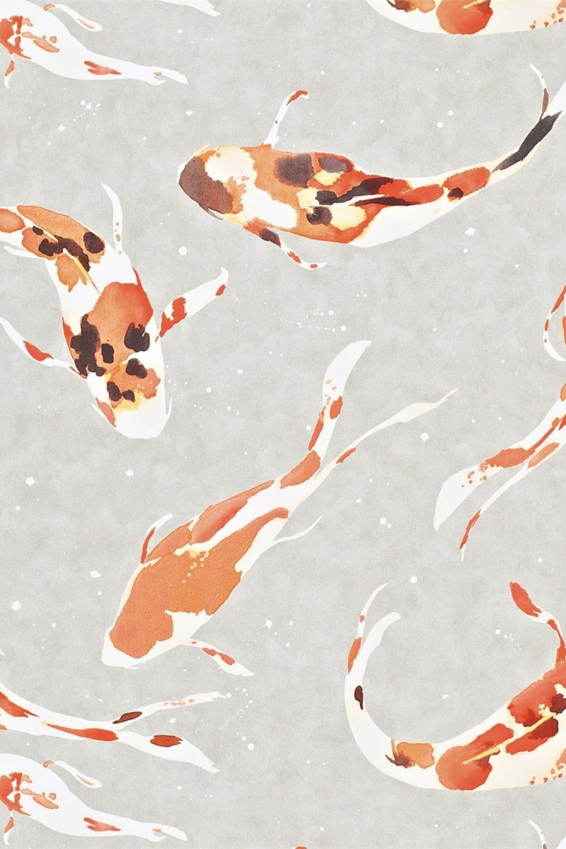 Koi Wallpaper HMOW110903 by Harlequin
