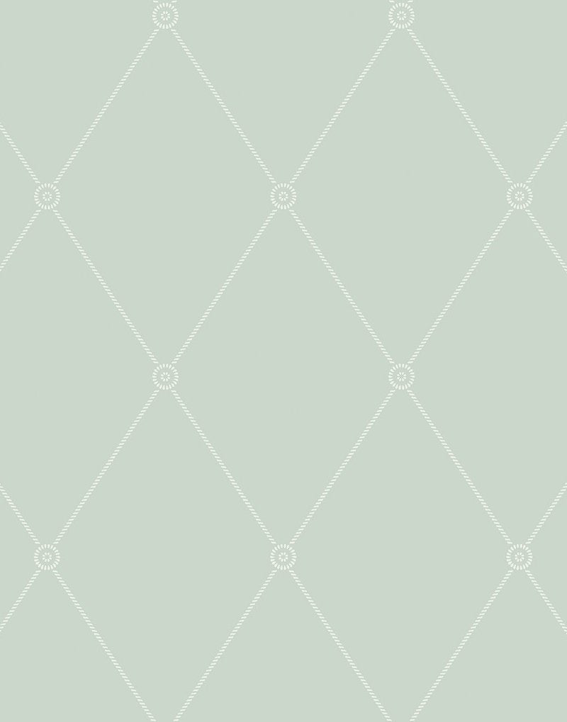 Large Georgian Rope Trellis Wallpaper 100-13066 by Cole & Son