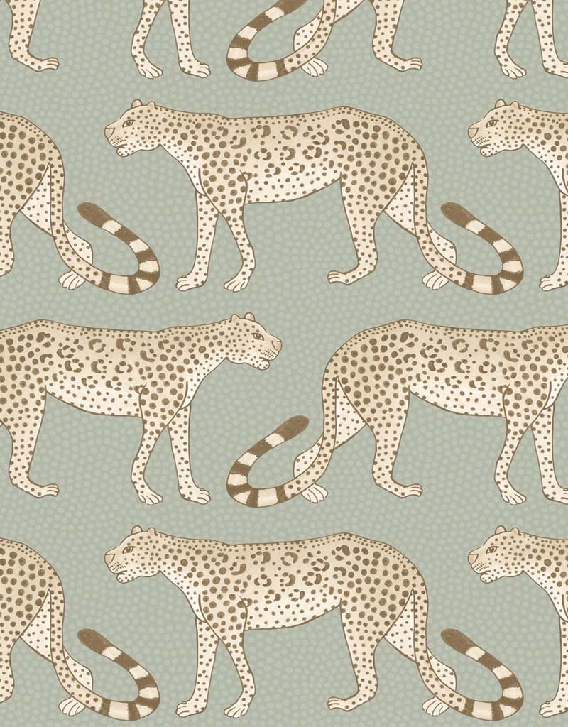 Leopard Walk Wallpaper 109-2009 by Cole & Son