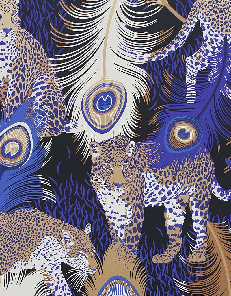 Leopardo Wallpaper W6805-01 by Matthew Williamson