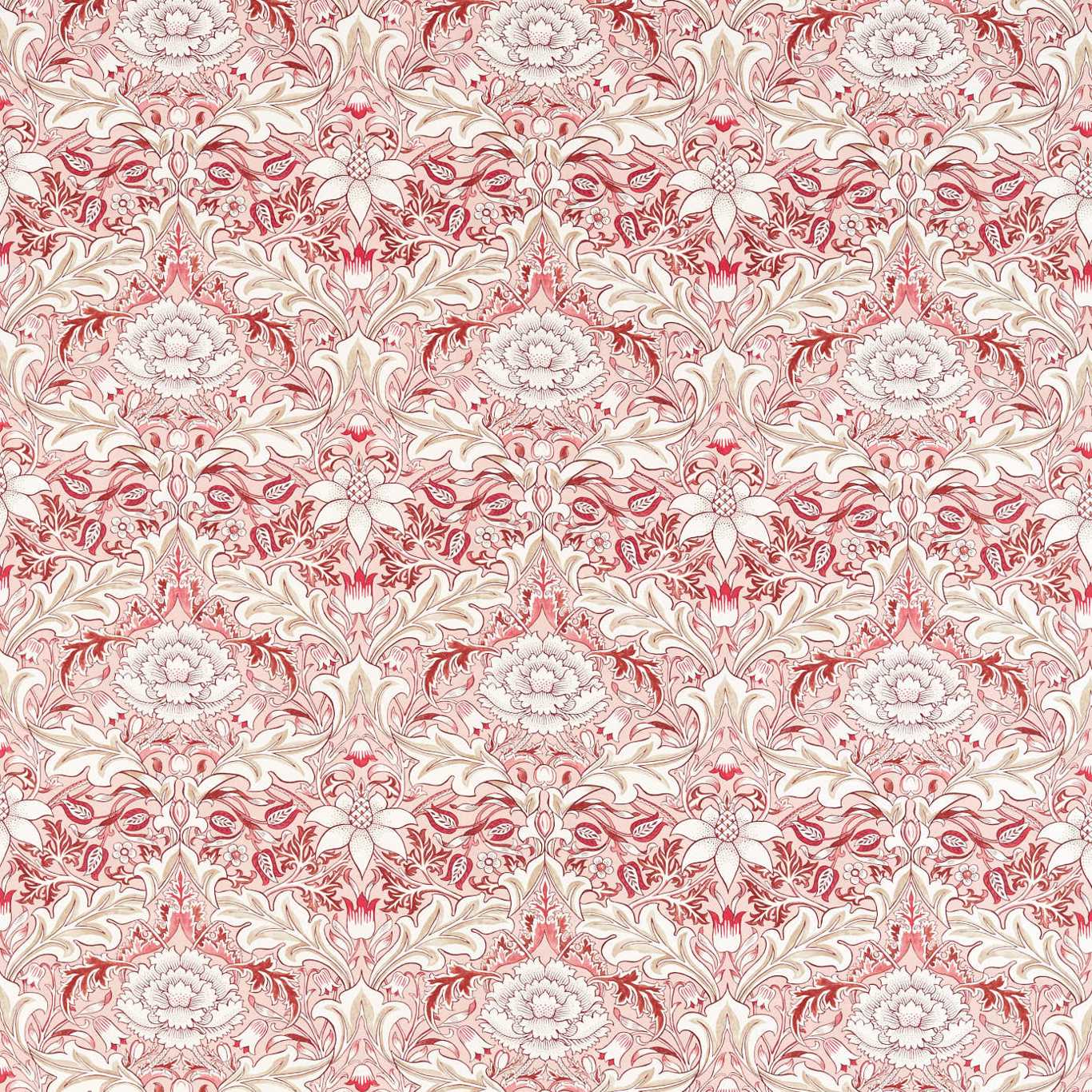 Simply Severn Madder/Russet Fabric By Morris & Co