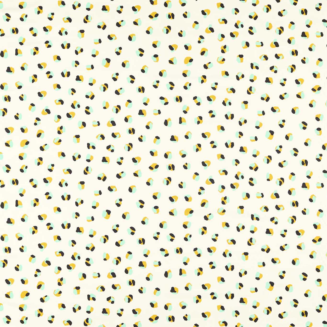 Leopard Dots Pebble/Sage Fabric By Scion
