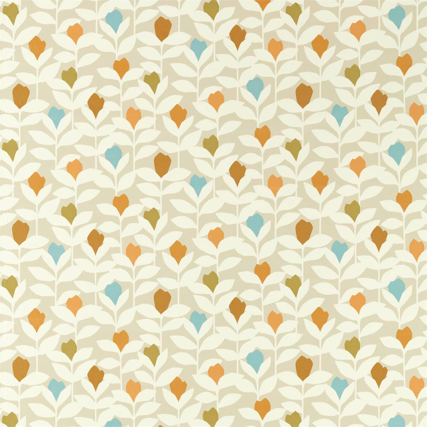 Padukka Tangerine Fabric By Scion