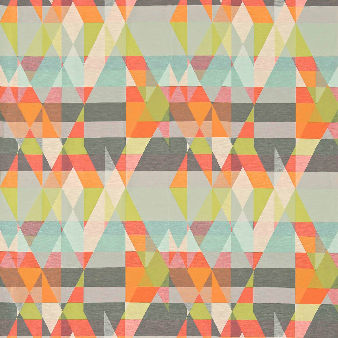 Axis Tangerine/ Citrus Fabric By Scion