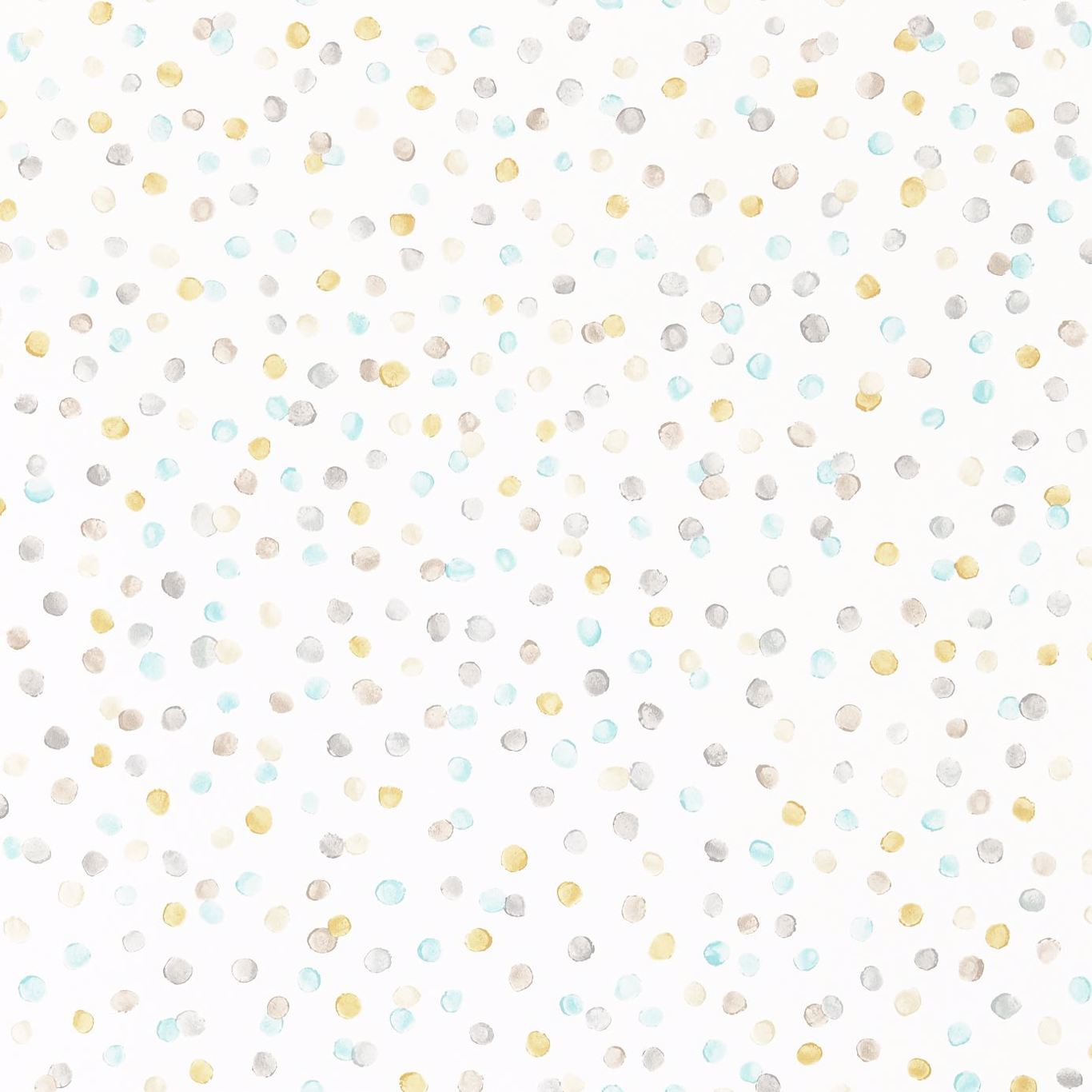 Lots of Dots Hemp/Biscuit/Maize Wallpaper NSCK111283 by Scion