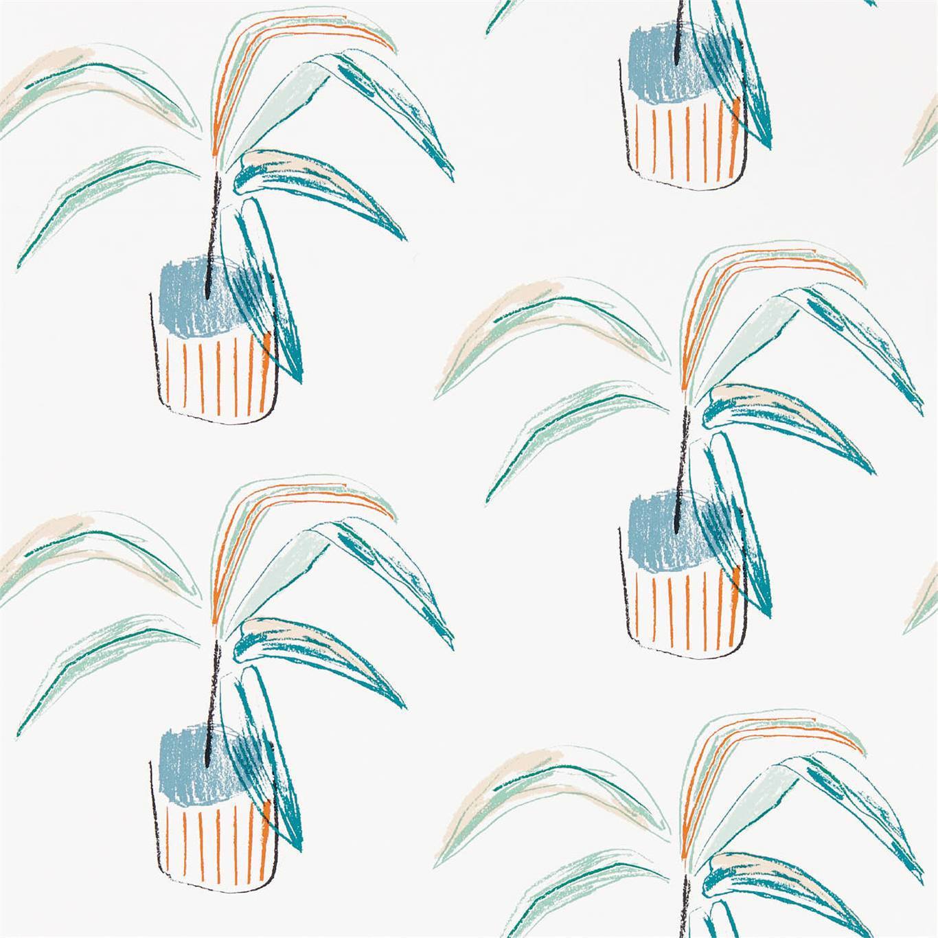 Crassula Tangerine/Mint Wallpaper NZAW111990 by Scion