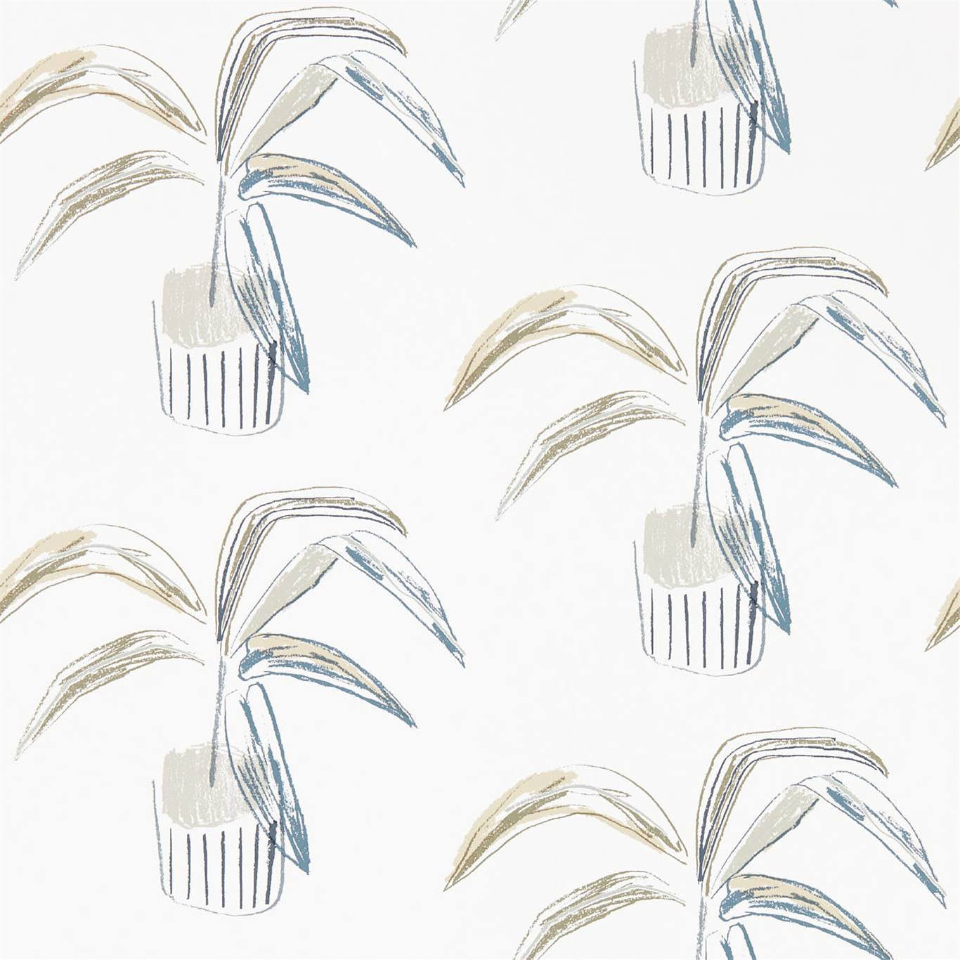 Crassula Putty/Slate Wallpaper NZAW111991 by Scion