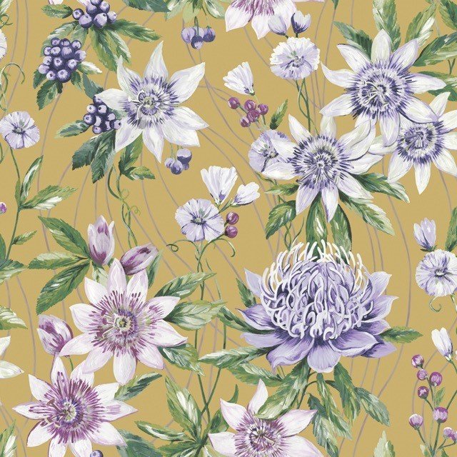 Passiflora Wallpaper 91321 by Holden Decor