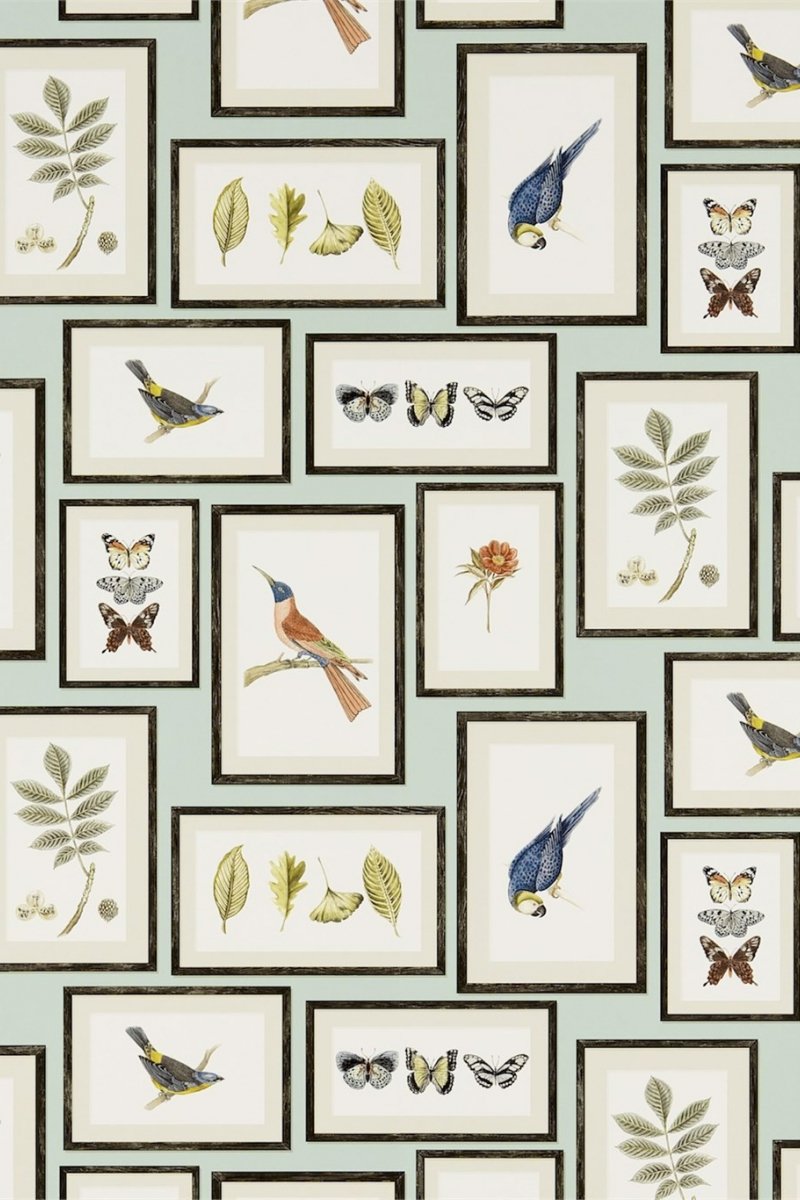 Picture Gallery Wallpaper DVOY213400 by Sanderson