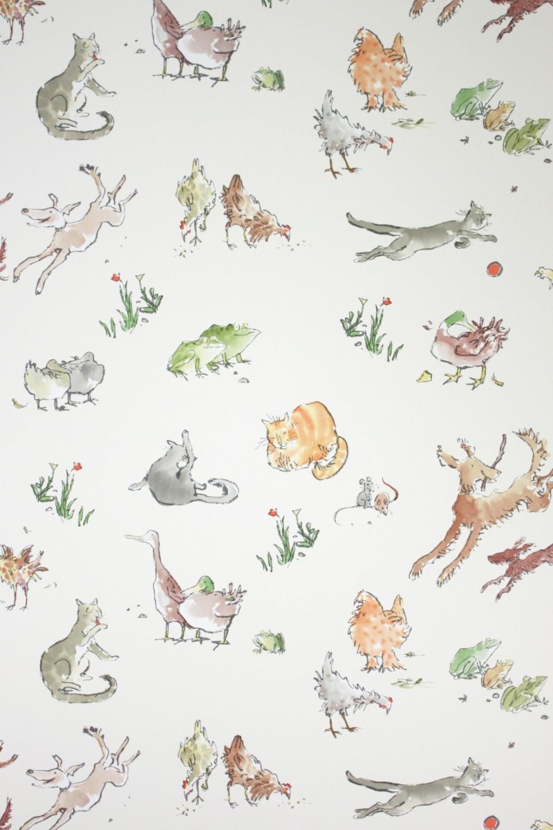 Quentin'S Menagerie Wallpaper W6063-04 by Osborne & Little