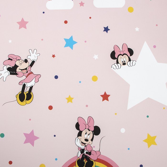 Rainbow Minnie Wallpaper 108592 by Kids At Home