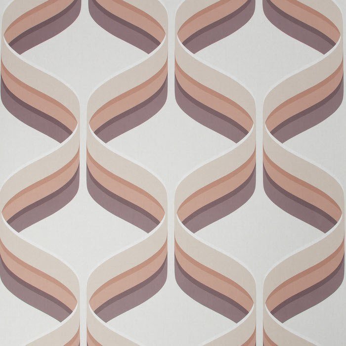 Retro Ogee Wallpaper 108278 by Fresco