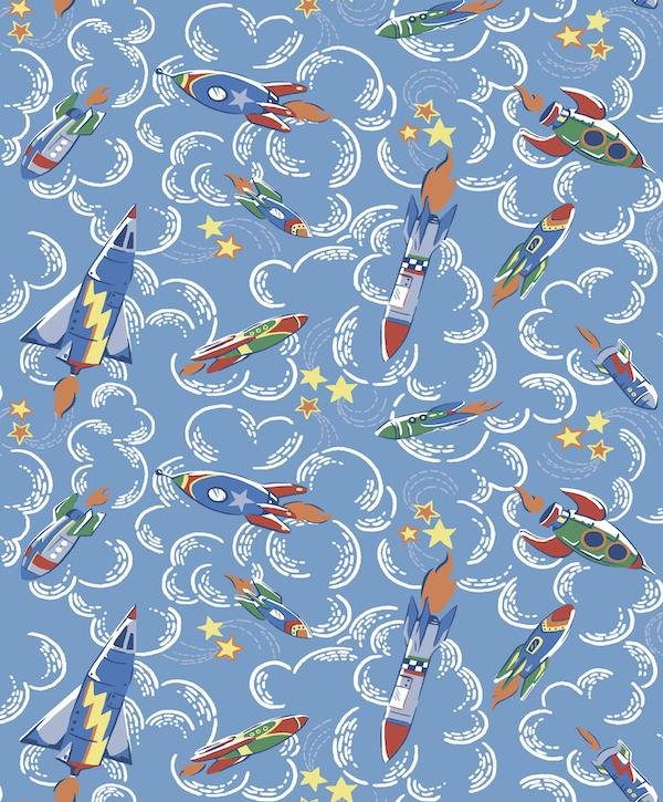 Rockets Wallpaper 182531 by Cath Kidston