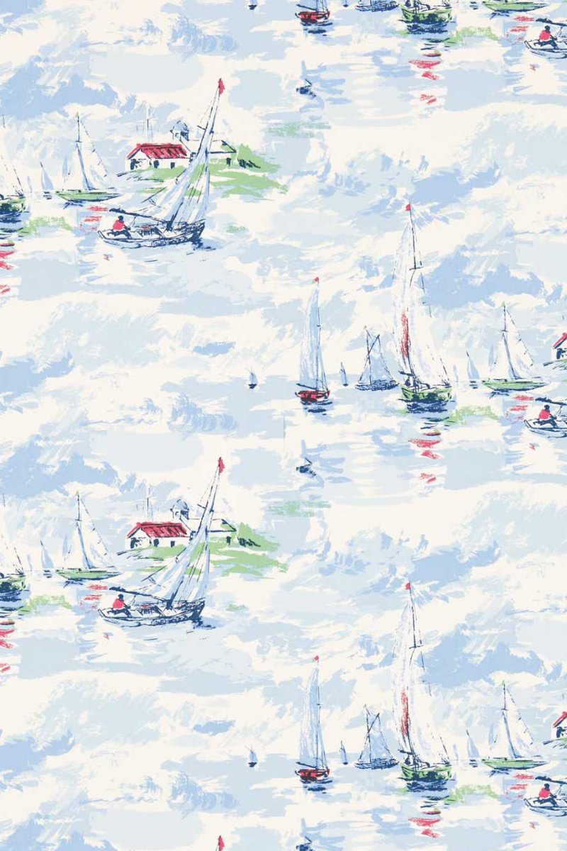 Sail Away Wallpaper DVIN214590 by Sanderson