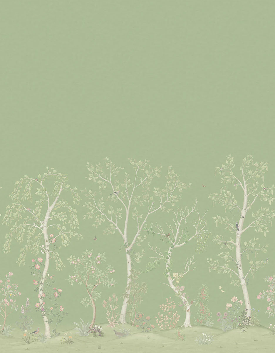 Seasonal Woods Silk wallpaper 120/6021S
