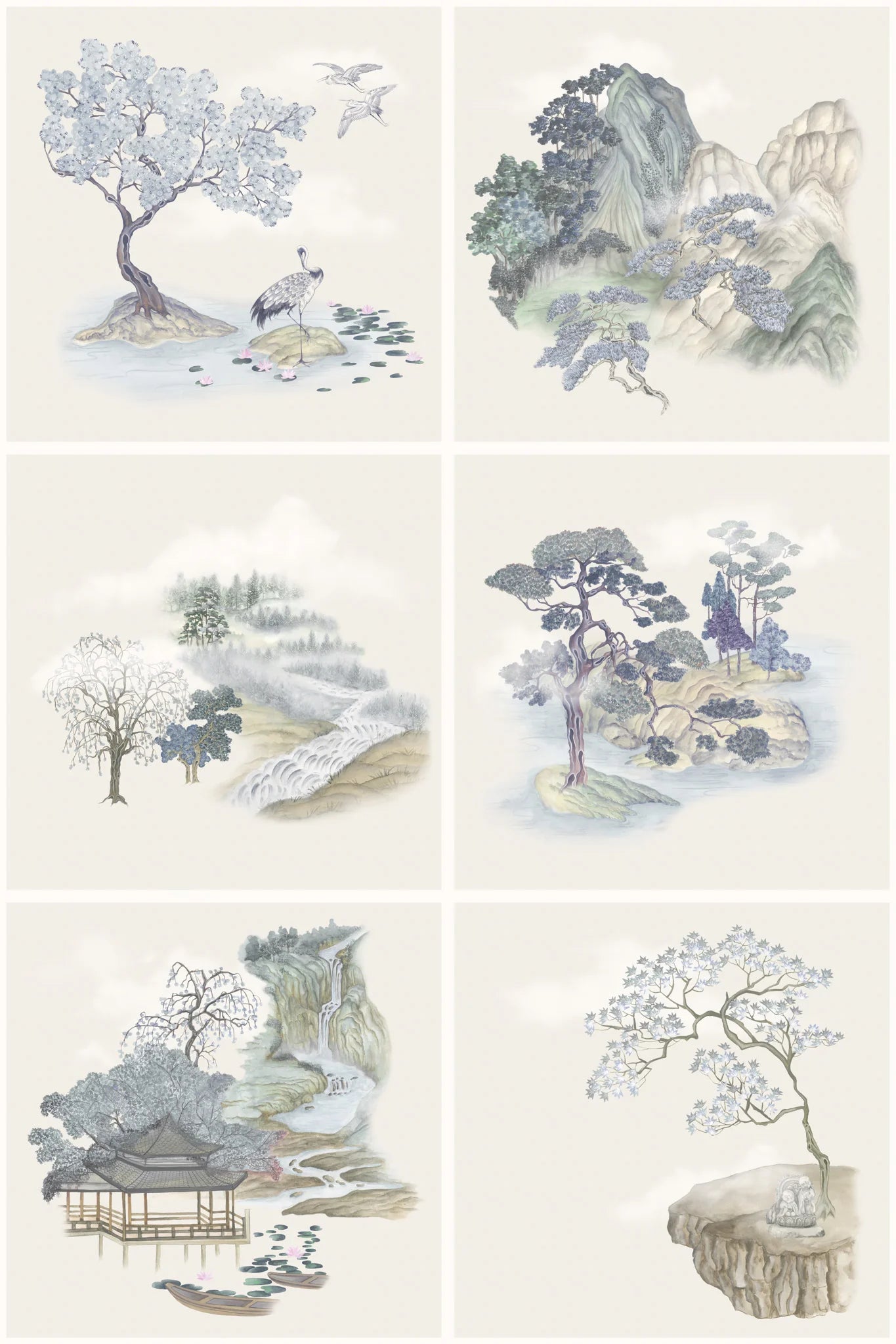 Tile Toile wallpaper by Cole & Son 126/10036