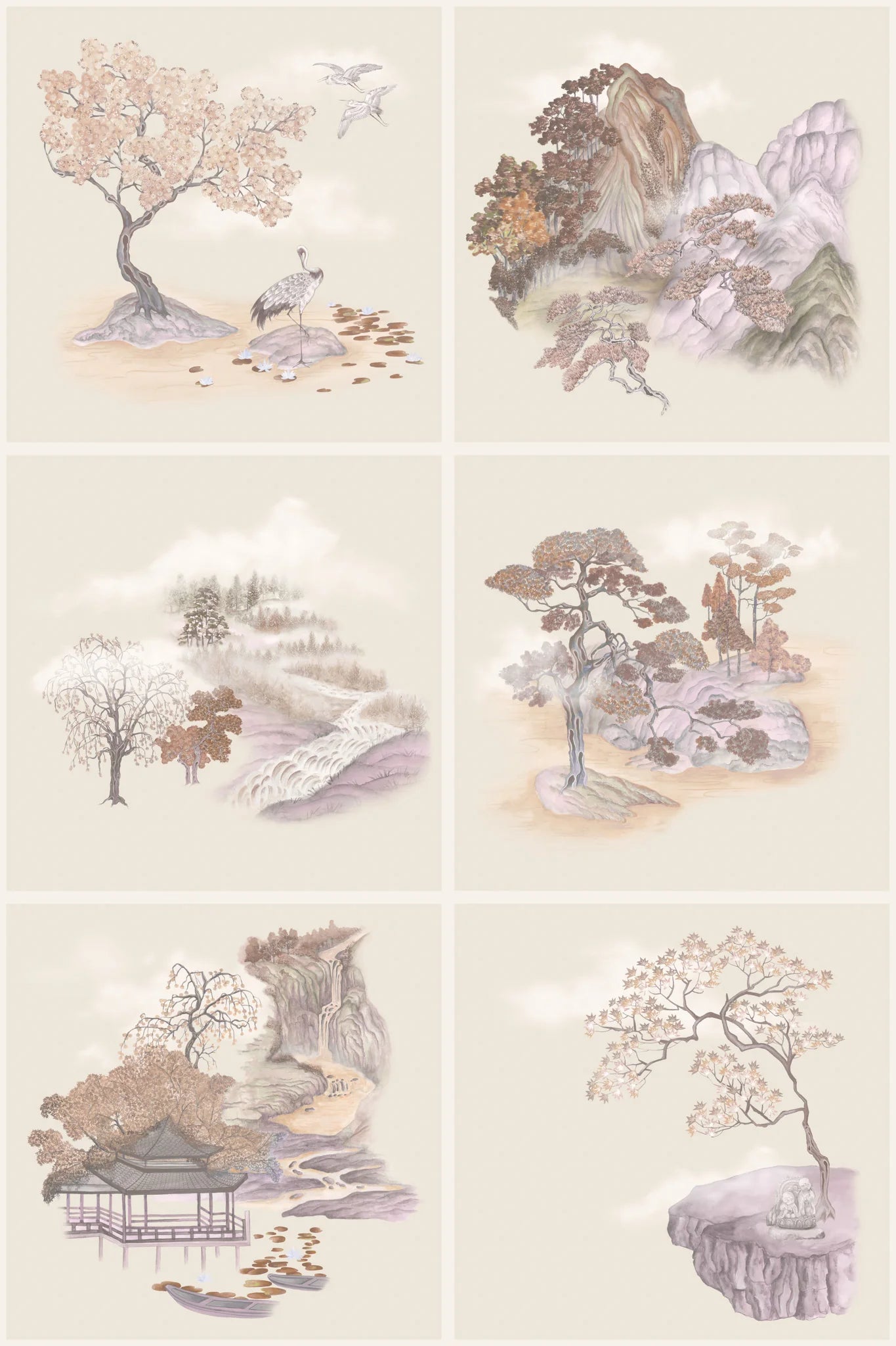 Tile Toile wallpaper by Cole & Son 126/10037