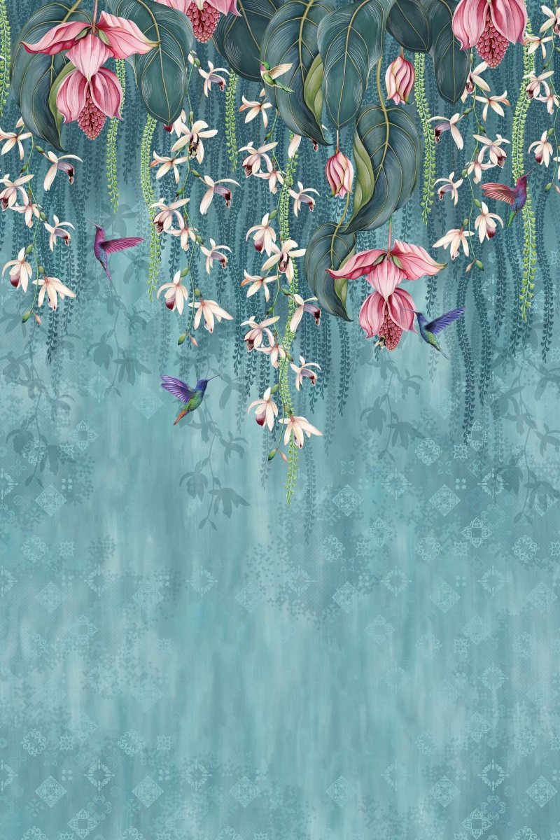 Trailing Orchid Wallpaper W7334-01 by Osborne & Little