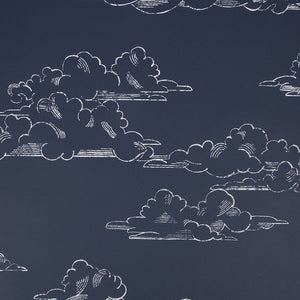 Vintage Cloud Navy Wallpaper 108554 by Superfresco Easy