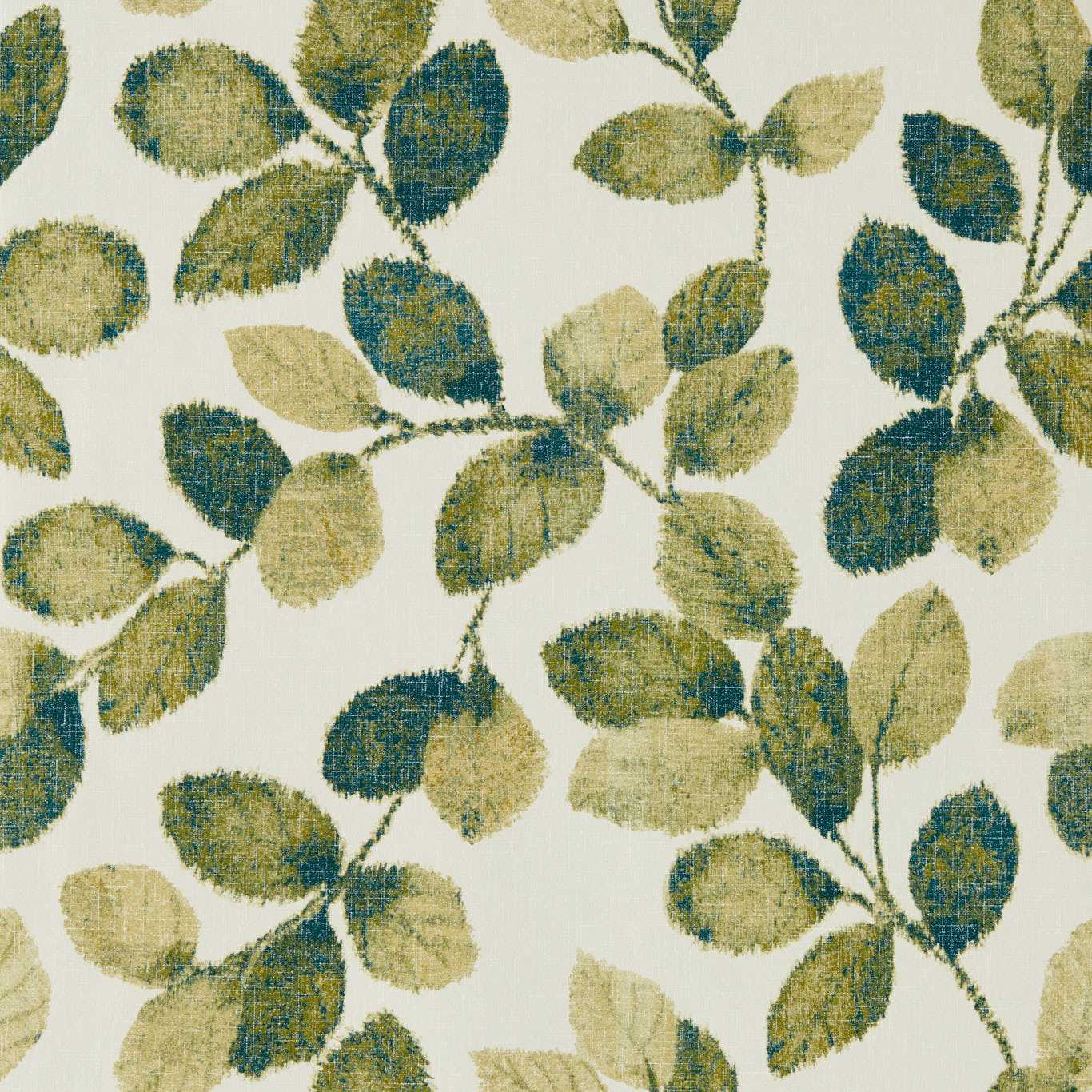 Northia Olive/Peacock Wallpaper W0159/03 by Clarke & Clarke