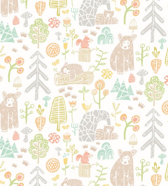 Honeywood Bears Wallpaper by Ohpopsi WGU50149W