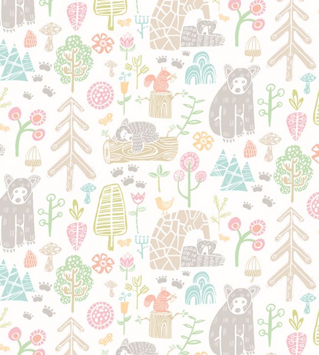Honeywood Bears Wallpaper by Ohpopsi WGU50148W