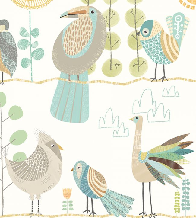 Feather Fandango Wallpaper by Ohpopsi WGU50144W