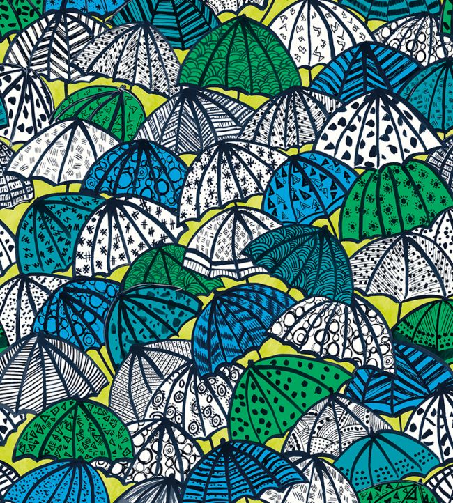 Jolly Brollies Wallpaper by Ohpopsi CEP50117W