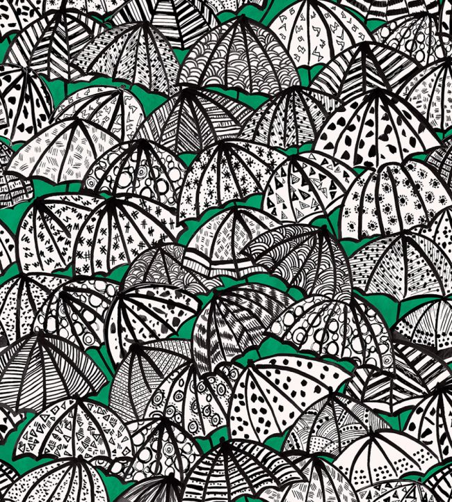 Jolly Brollies Wallpaper by Ohpopsi CEP50114W