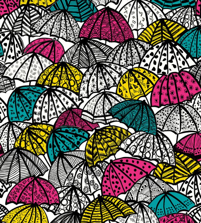 Jolly Brollies Wallpaper by Ohpopsi CEP50118W