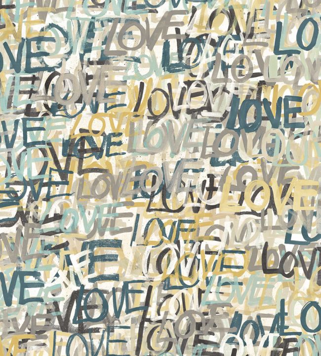 Love Scribble Wallpaper by Ohpopsi CEP50121W