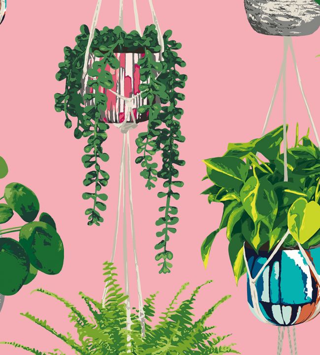 Houseplant Wallpaper by Ohpopsi  GRA50109W