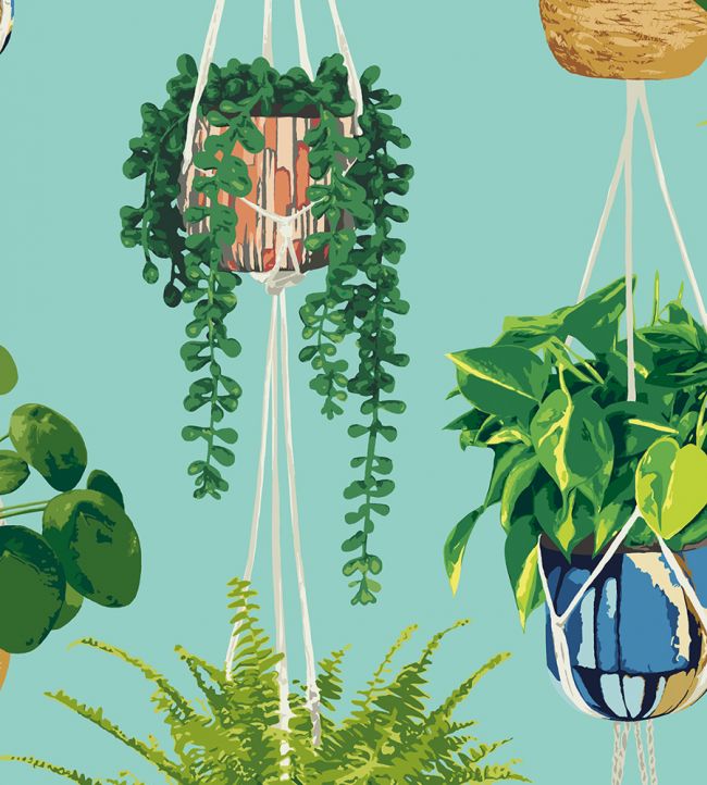 Houseplant Wallpaper by Ohpopsi GRA50108W