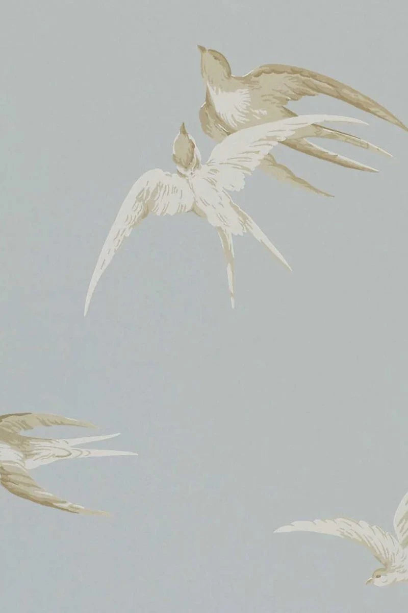 Swallows Wallpaper DVIWSW104 by Sanderson - Clearance