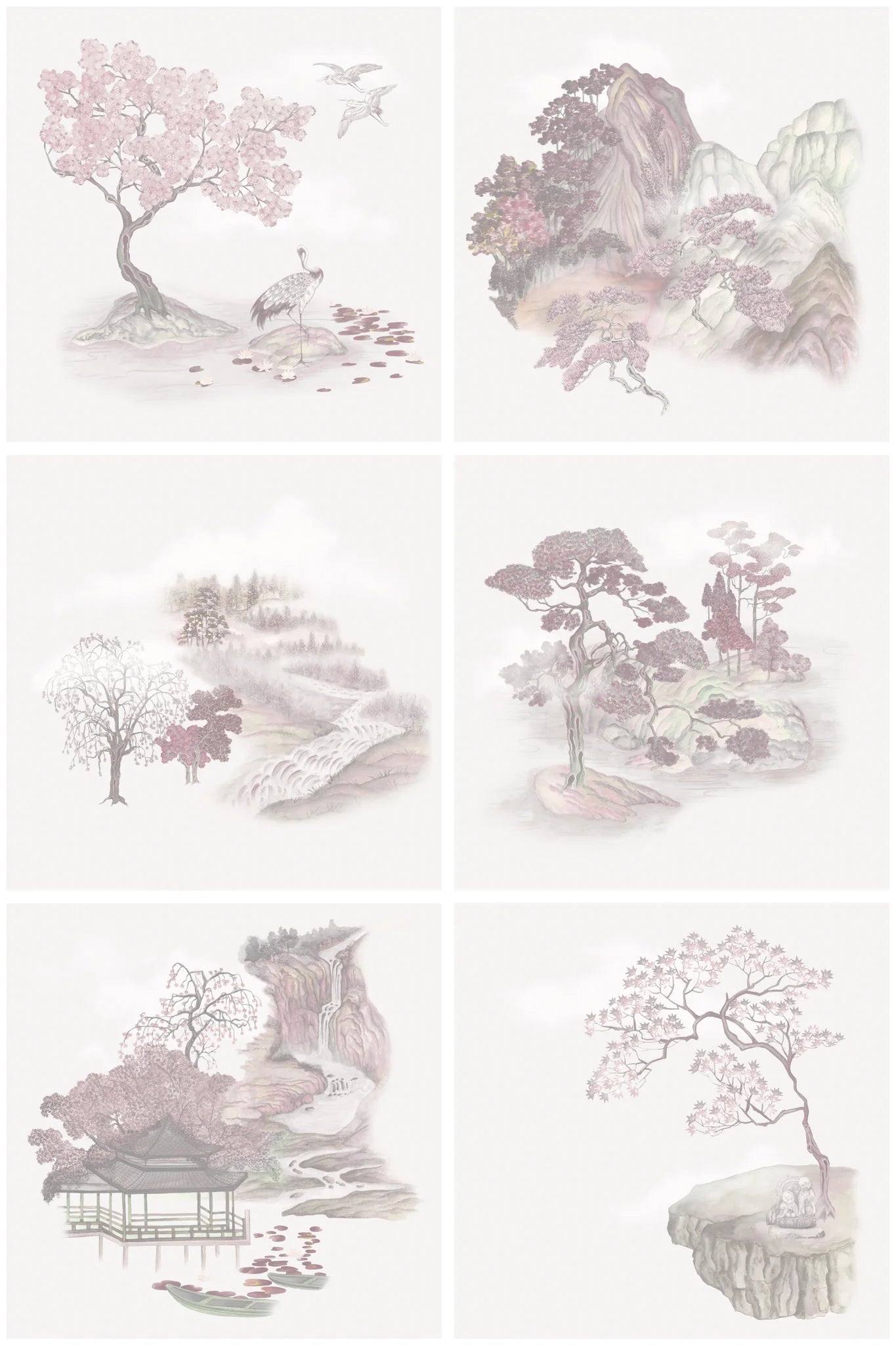 Tile Toile wallpaper by Cole & Son 126/10035